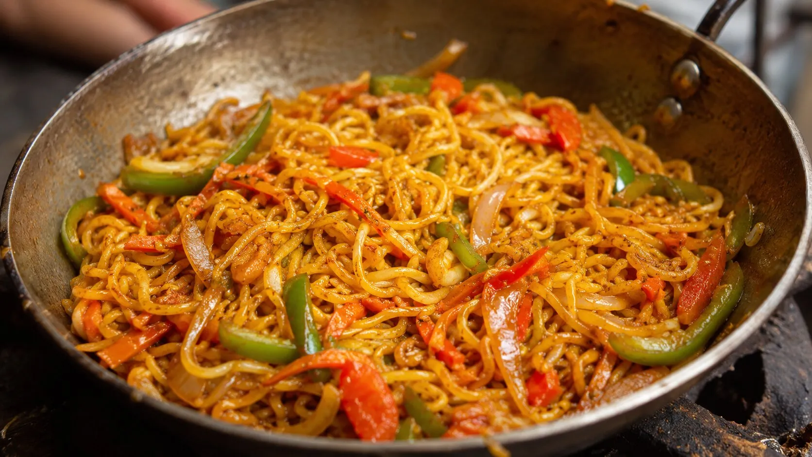 15-Minute Street Style Masala Noodles