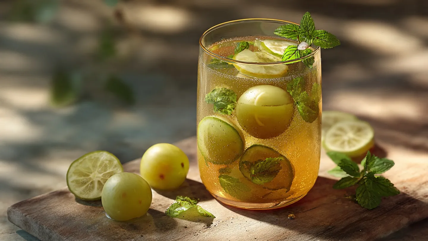Amla Ginger Lemon Immunity Booster Juice Amla Ginger Lemon Immunity Booster Juice