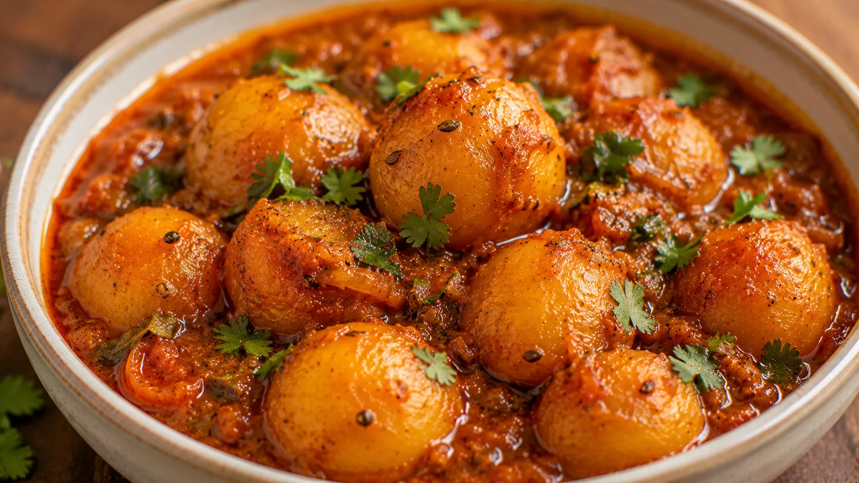 Authentic Creamy Kashmiri Dum Aloo