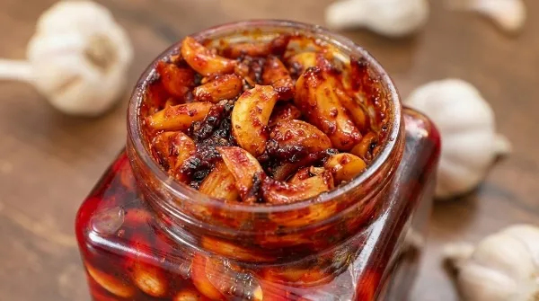 Authentic Homemade Garlic Pickle
