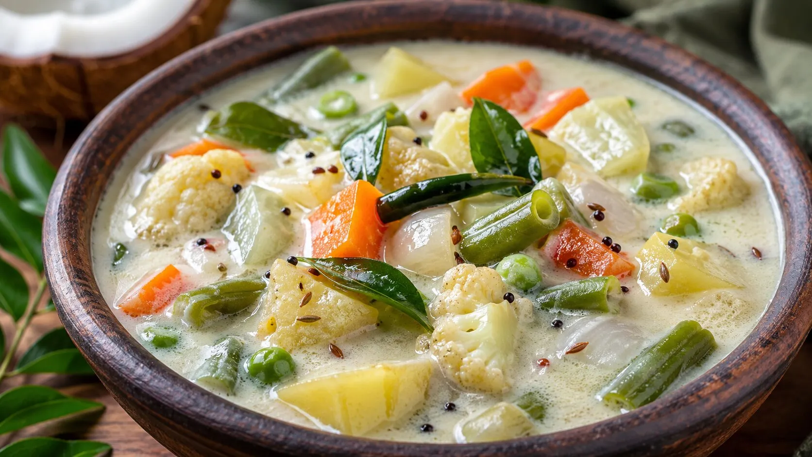 Authentic Kerala Style Vegetable Stew