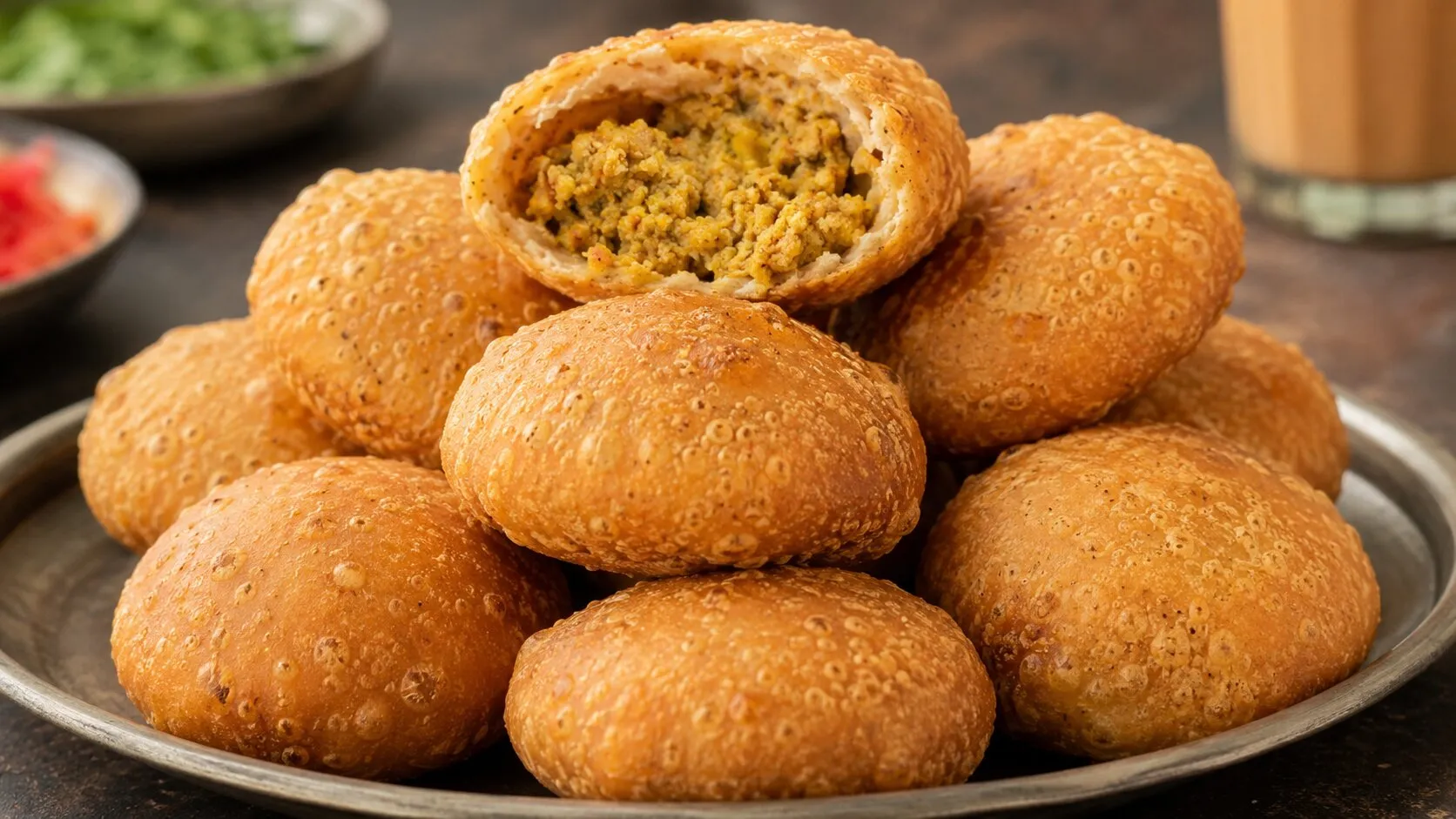 Authentic Khasta Moong Dal Kachori