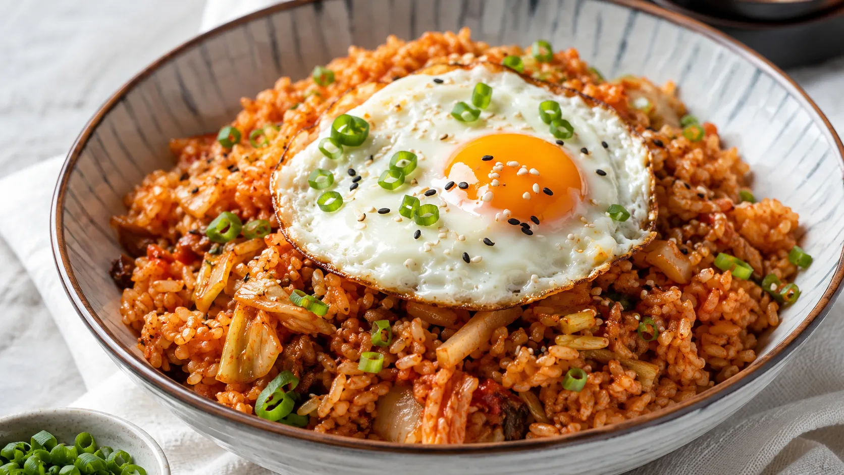 Authentic Kimchi Fried Rice (Bokkeumbap)