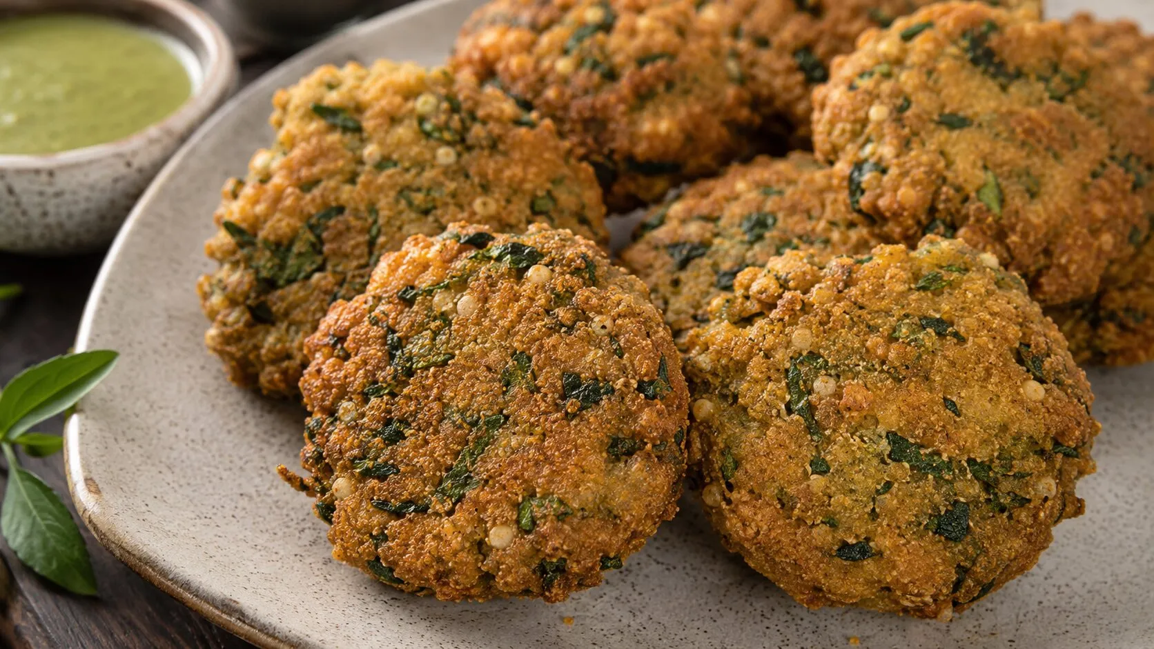 Authentic Methi Bajra Vada Snack Authentic Methi Bajra Vada Snack