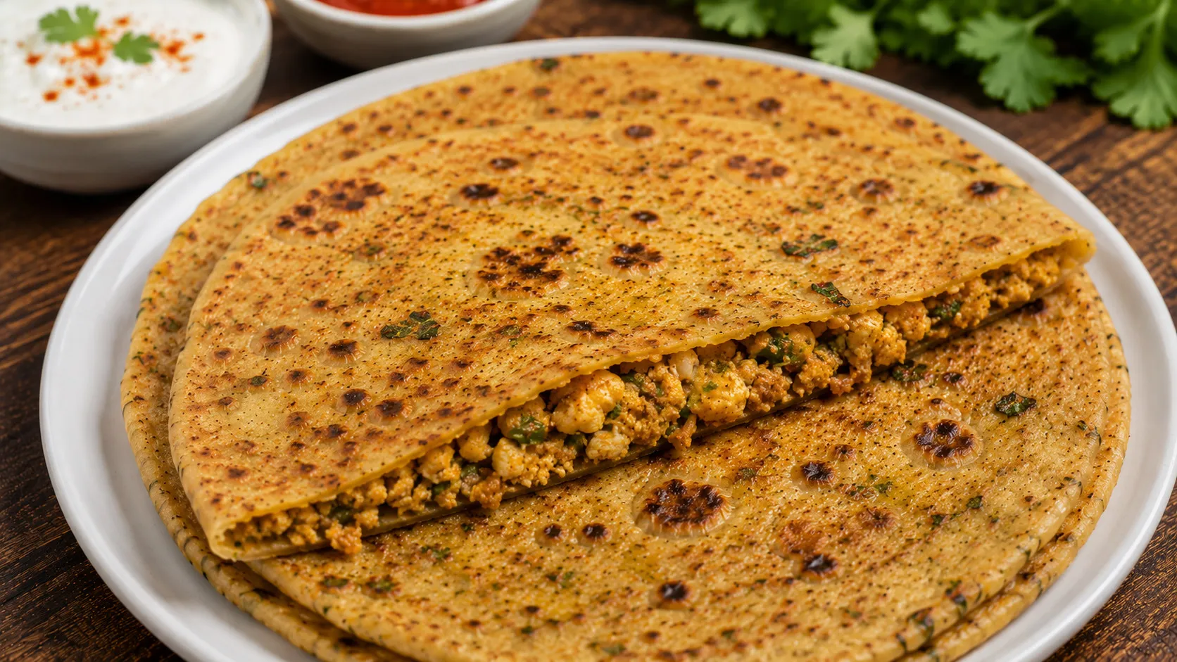 Authentic North Indian Style Gobi Paratha