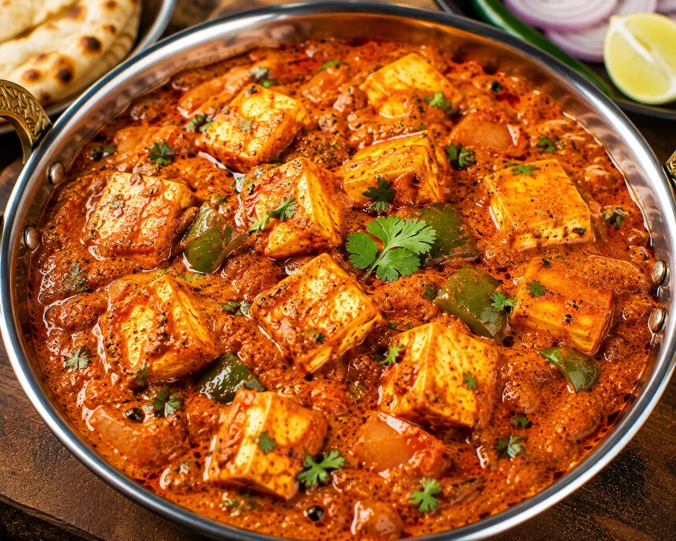 Authentic Punjabi Dhaba Style Paneer Curry