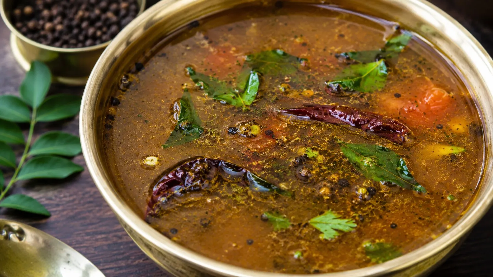 Authentic South Indian Pepper Rasam