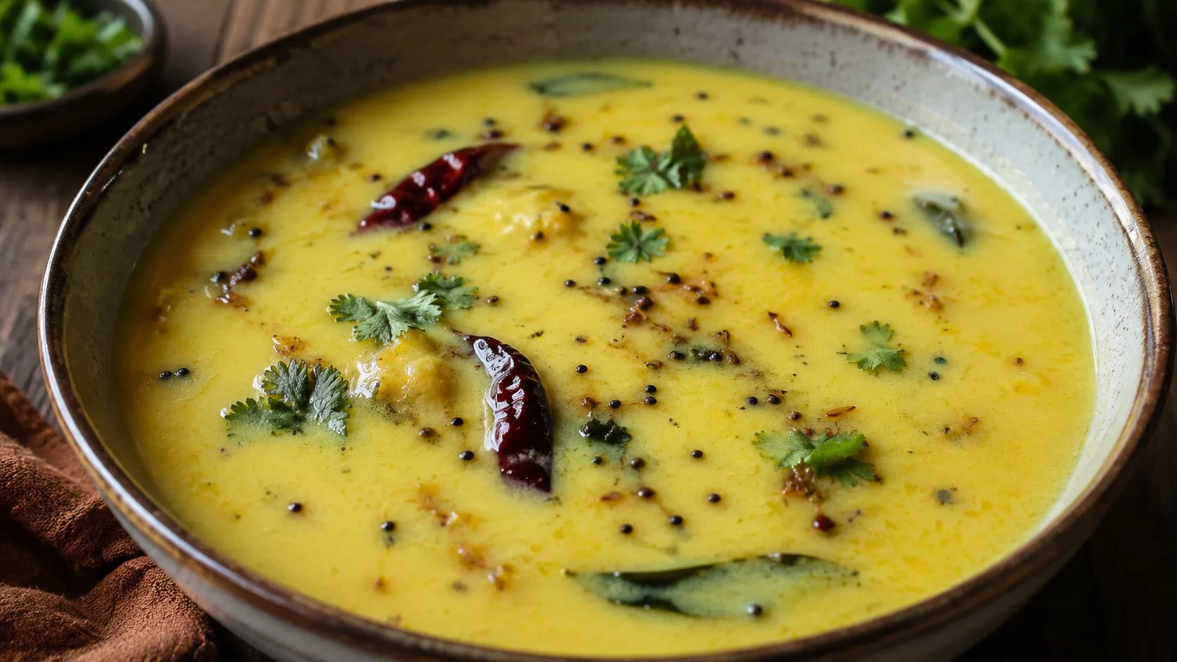 Authentic Sweet & Tangy Gujarati Kadhi Authentic Sweet & Tangy Gujarati Kadhi