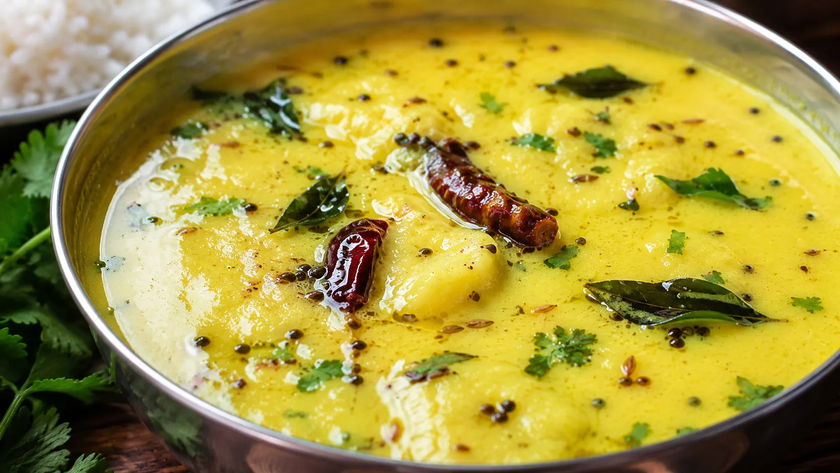 Authentic Traditional Gujarati Kadhi