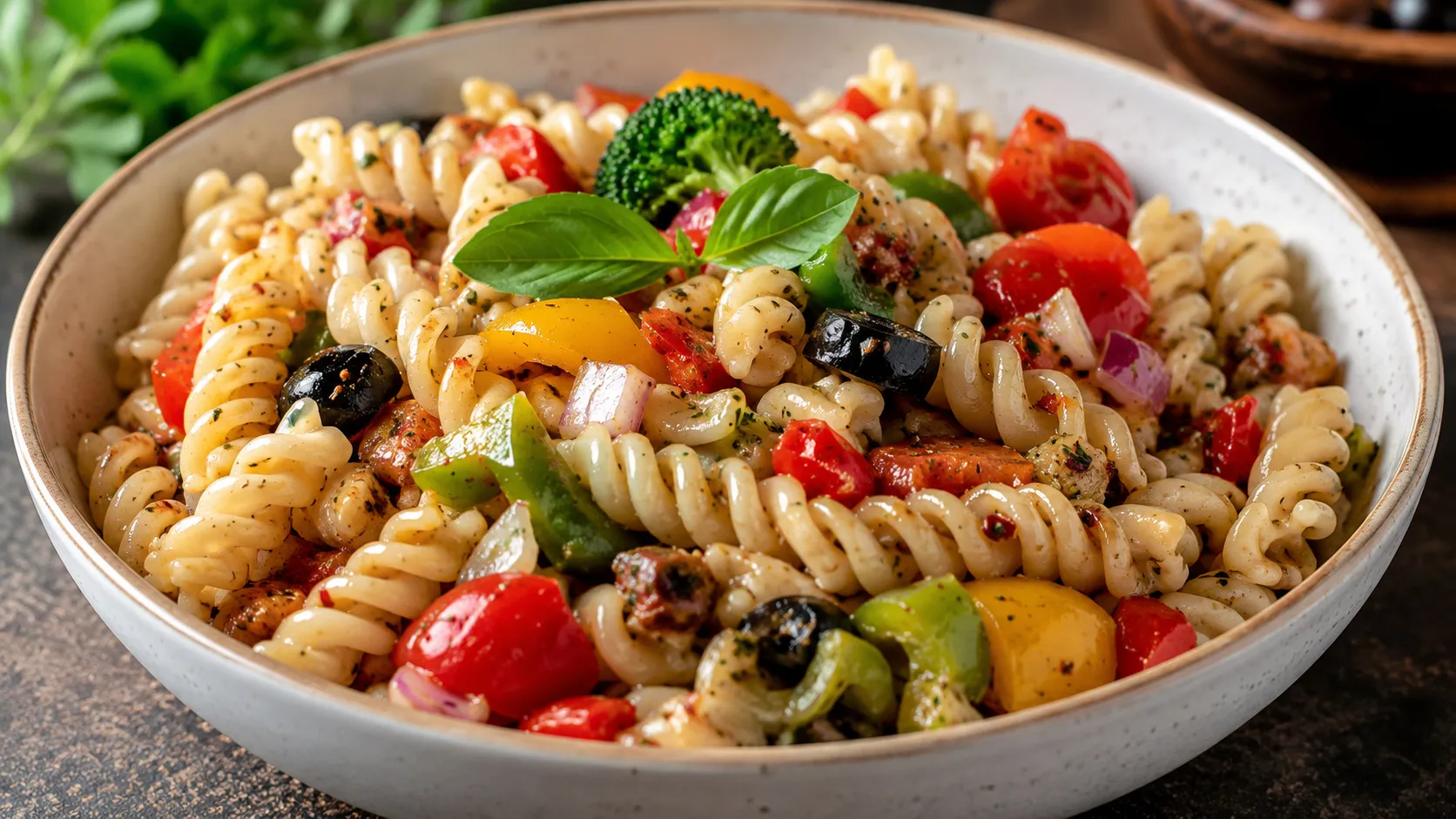 Best Italian Pasta Salad with Dressing