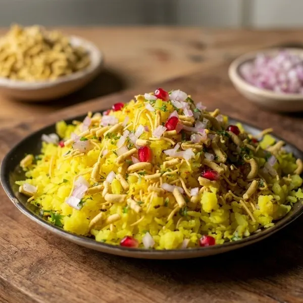 Best Viral Indori Poha Recipe Best Viral Indori Poha Recipe