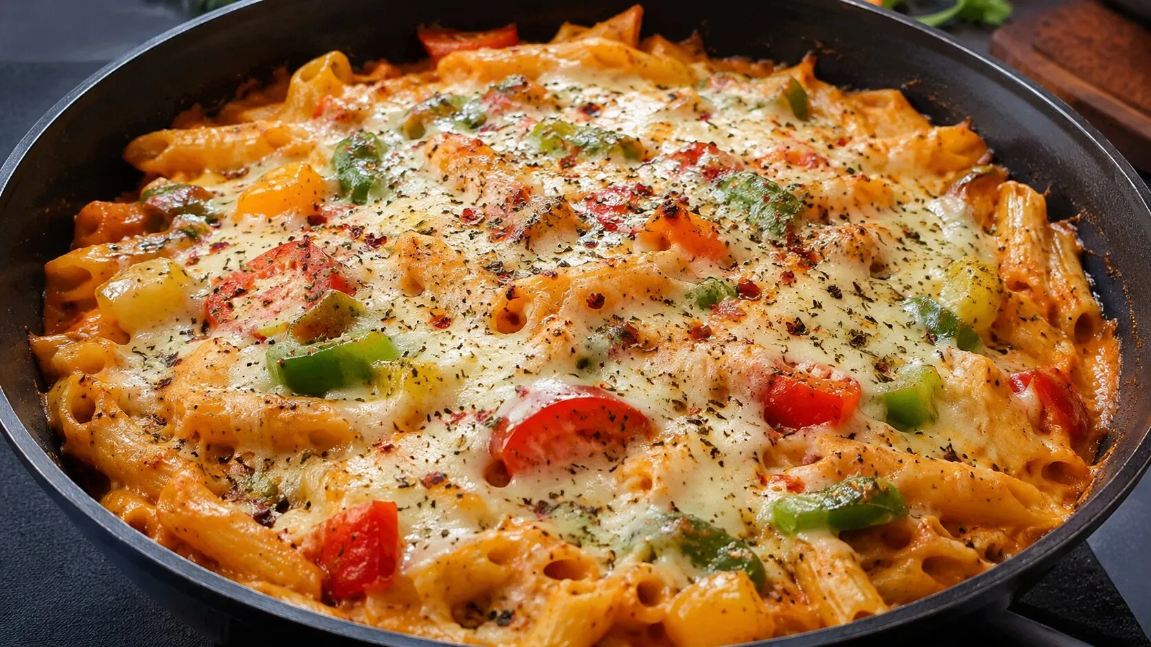  Cheesy Baked Vegetable Pasta Without Oven