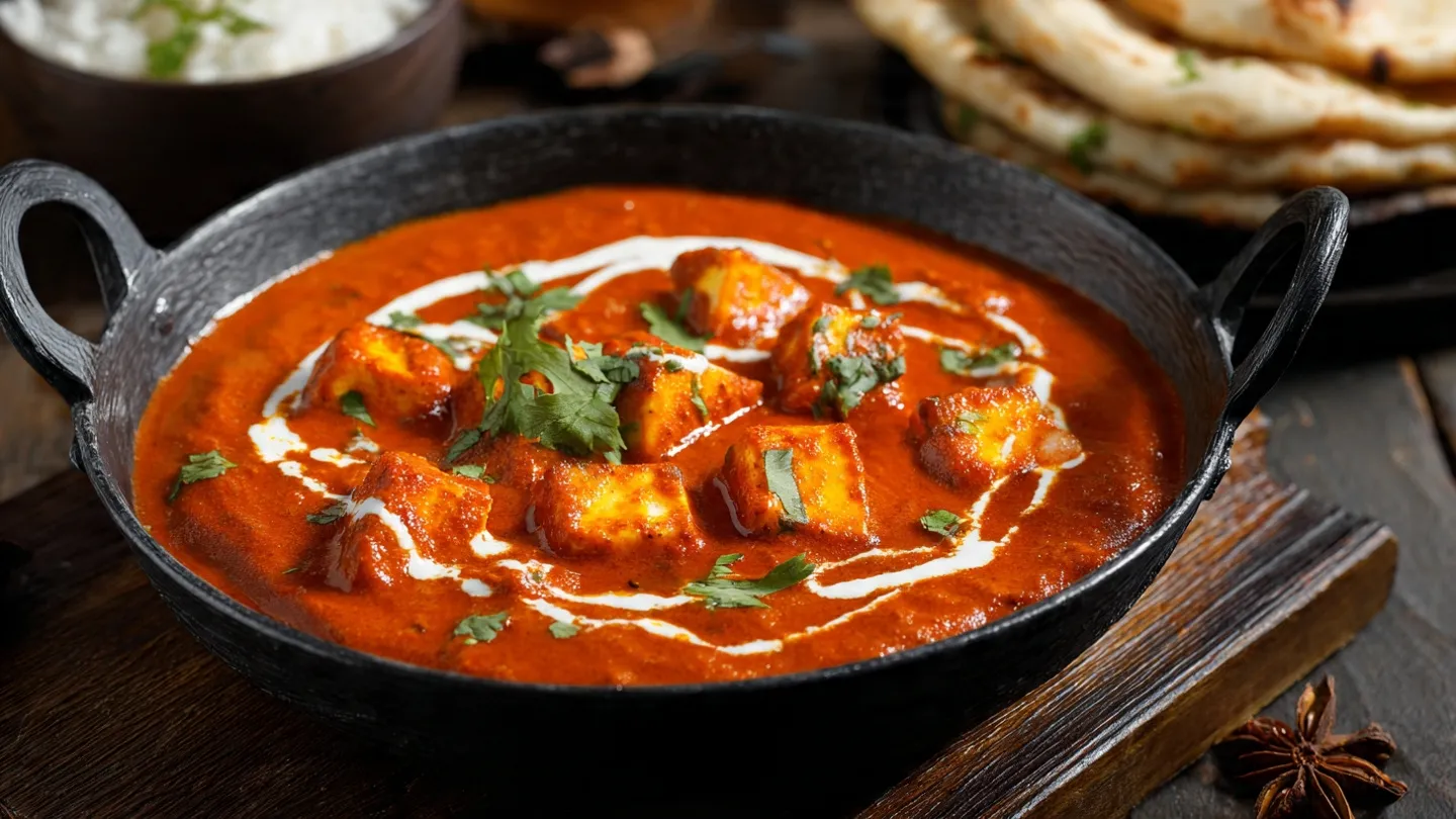 Classic Smoky Paneer Tikka Masala