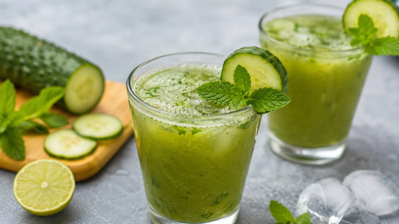 Cool Cucumber Mint Refresher Cool Cucumber Mint Refresher