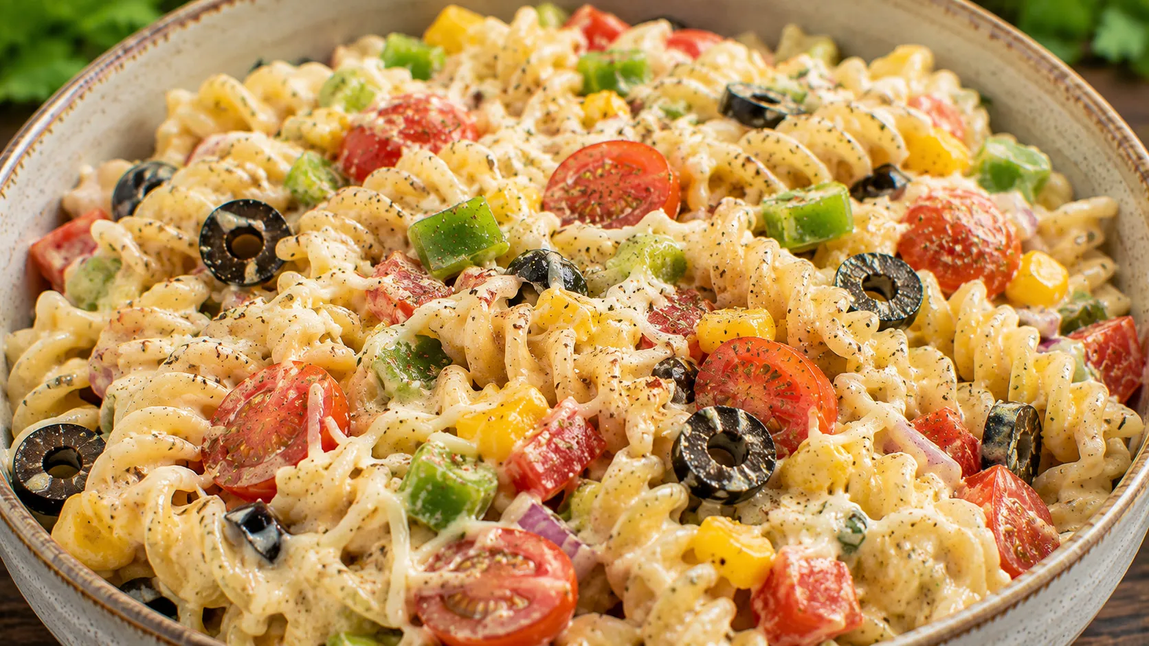 Creamy Broccoli Cheddar Pasta Toss