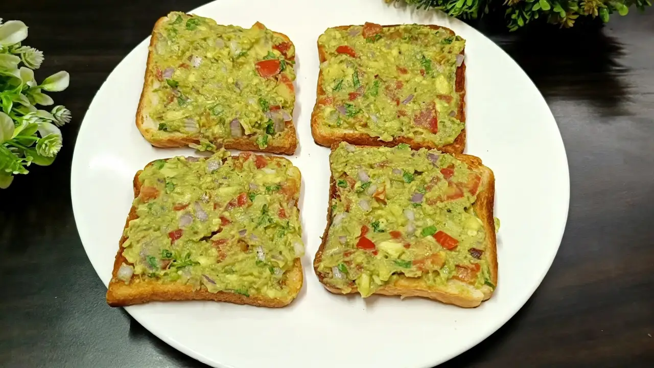 Creamy Masala Avocado Toast Creamy Masala Avocado Toast