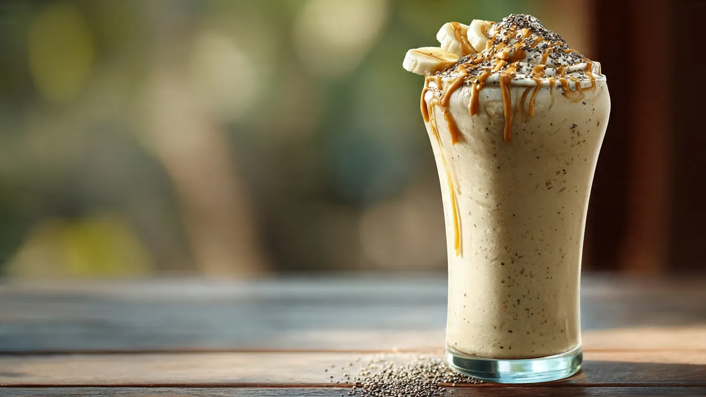 Creamy Peanut Butter Banana Smoothie Creamy Peanut Butter Banana Smoothie