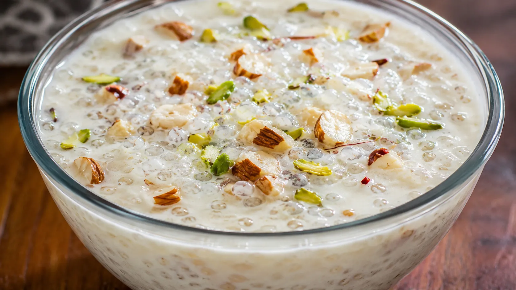 Creamy Sabudana Kheer: Traditional Dessert Creamy Sabudana Kheer: Traditional Dessert