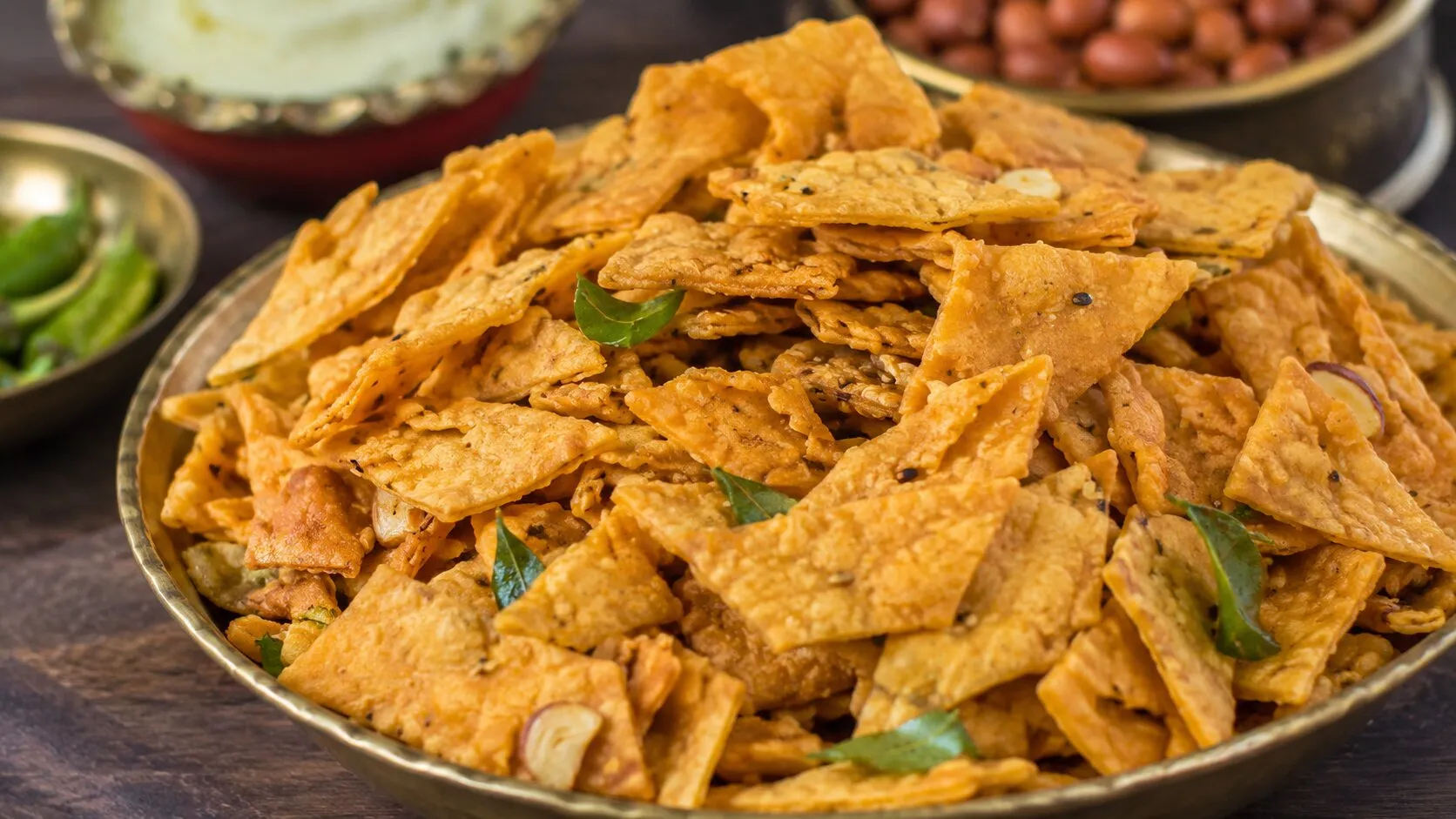 Crispy Gujarati Chorafali Crispy Gujarati Chorafali