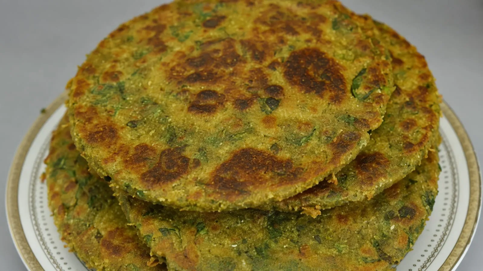 Crispy Pearl Millet Potato Flatbreads