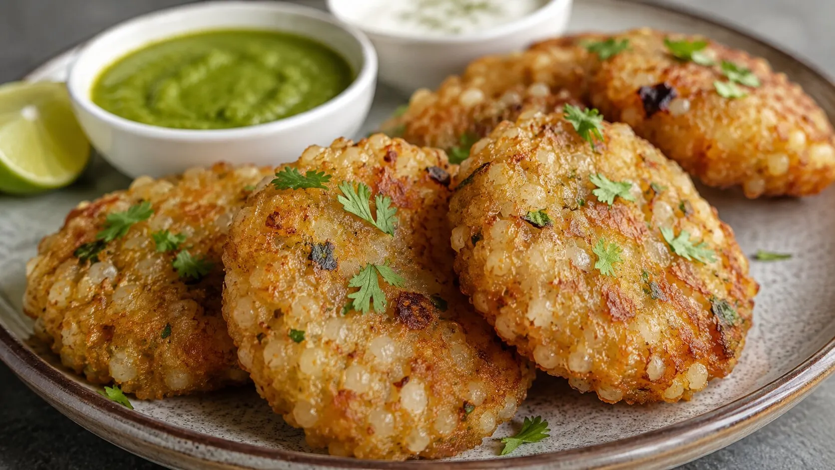 Crispy Sabudana Vada (Fasting Special)