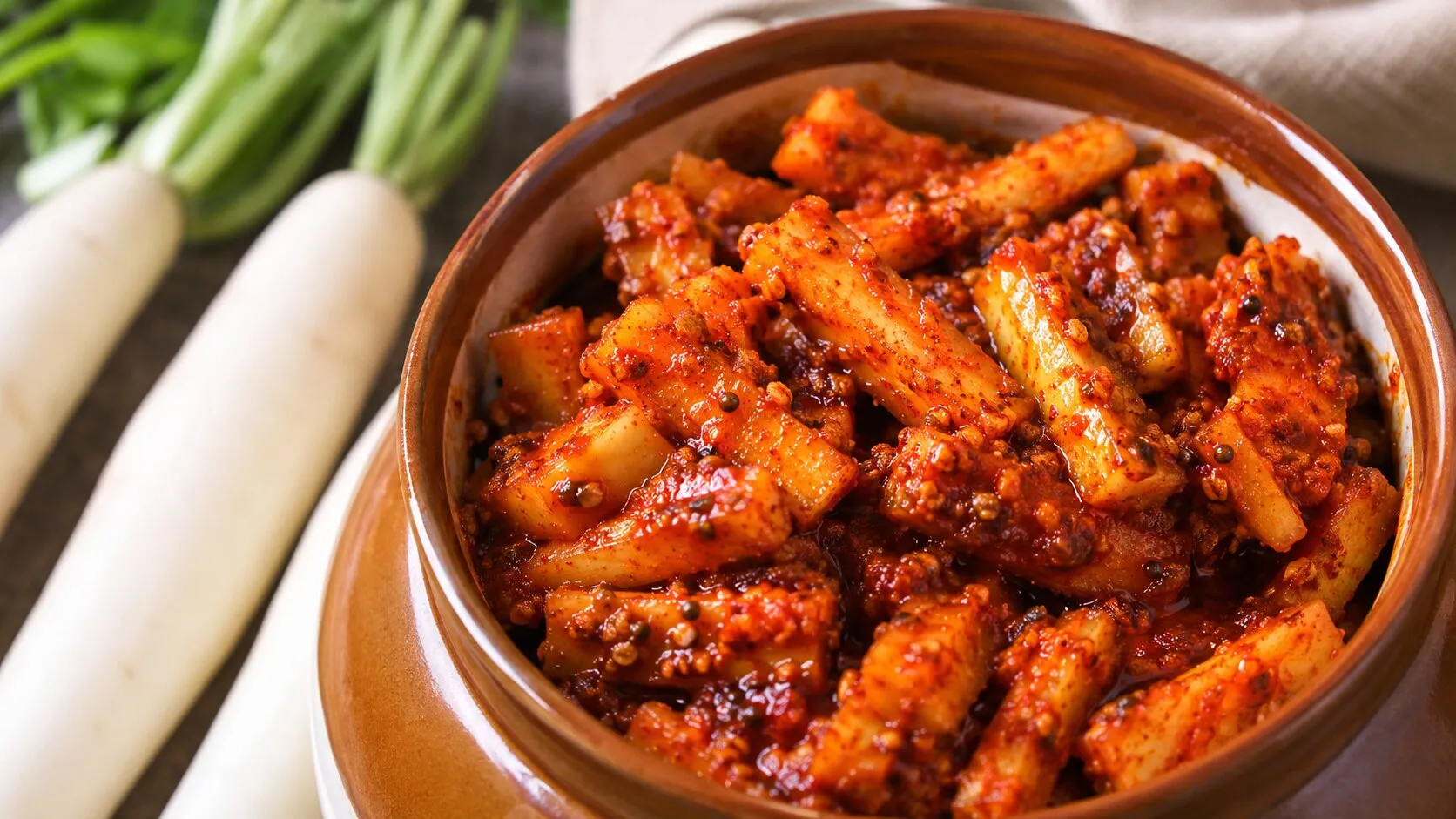 Crispy & Spicy Raddish Pickle at Home