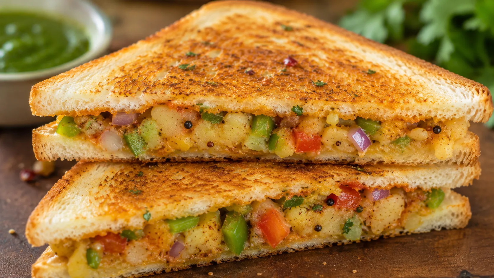 Crispy Stuffed Potato Bread Pakoda Crispy Stuffed Potato Bread Pakoda