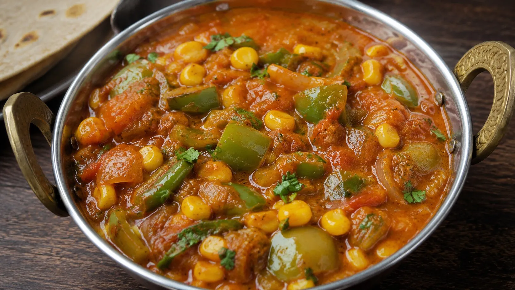 Delicious Corn Capsicum Masala Delicious Corn Capsicum Masala