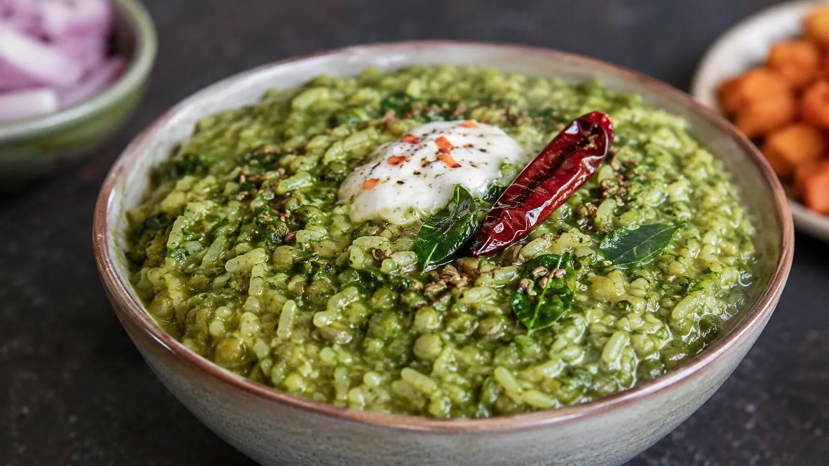 Delicious & Easy Palak Khichdi