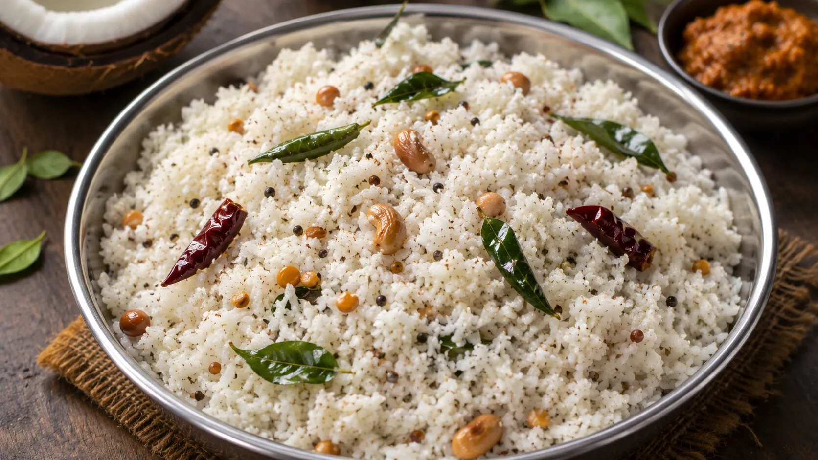 Delicious Traditional Coconut Rice Delicious Traditional Coconut Rice