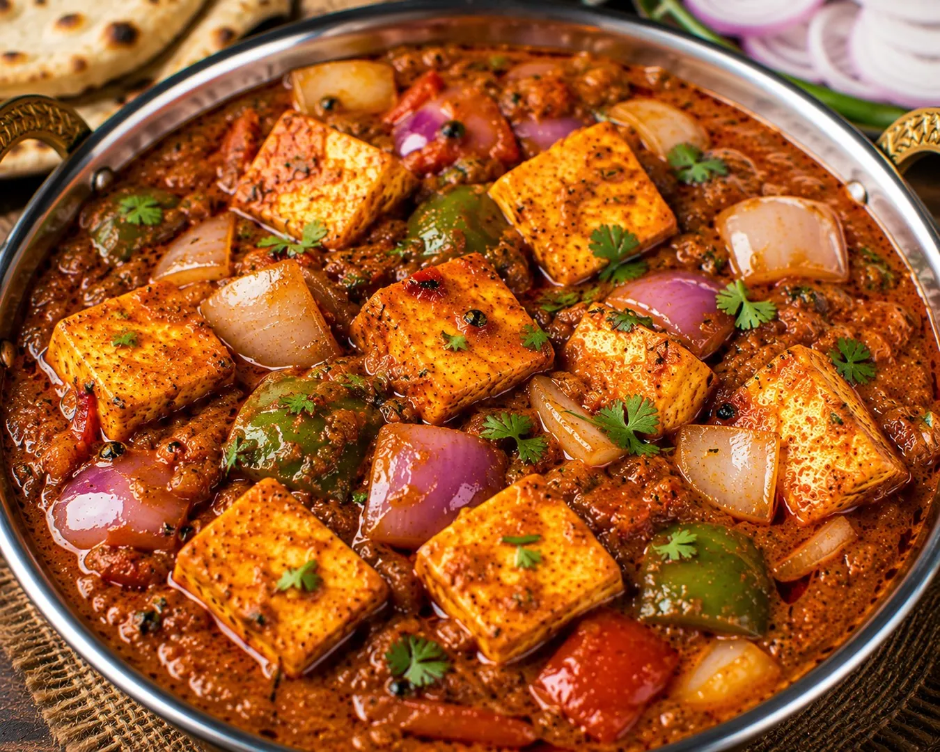Dhaba Style Paneer Do Pyaza