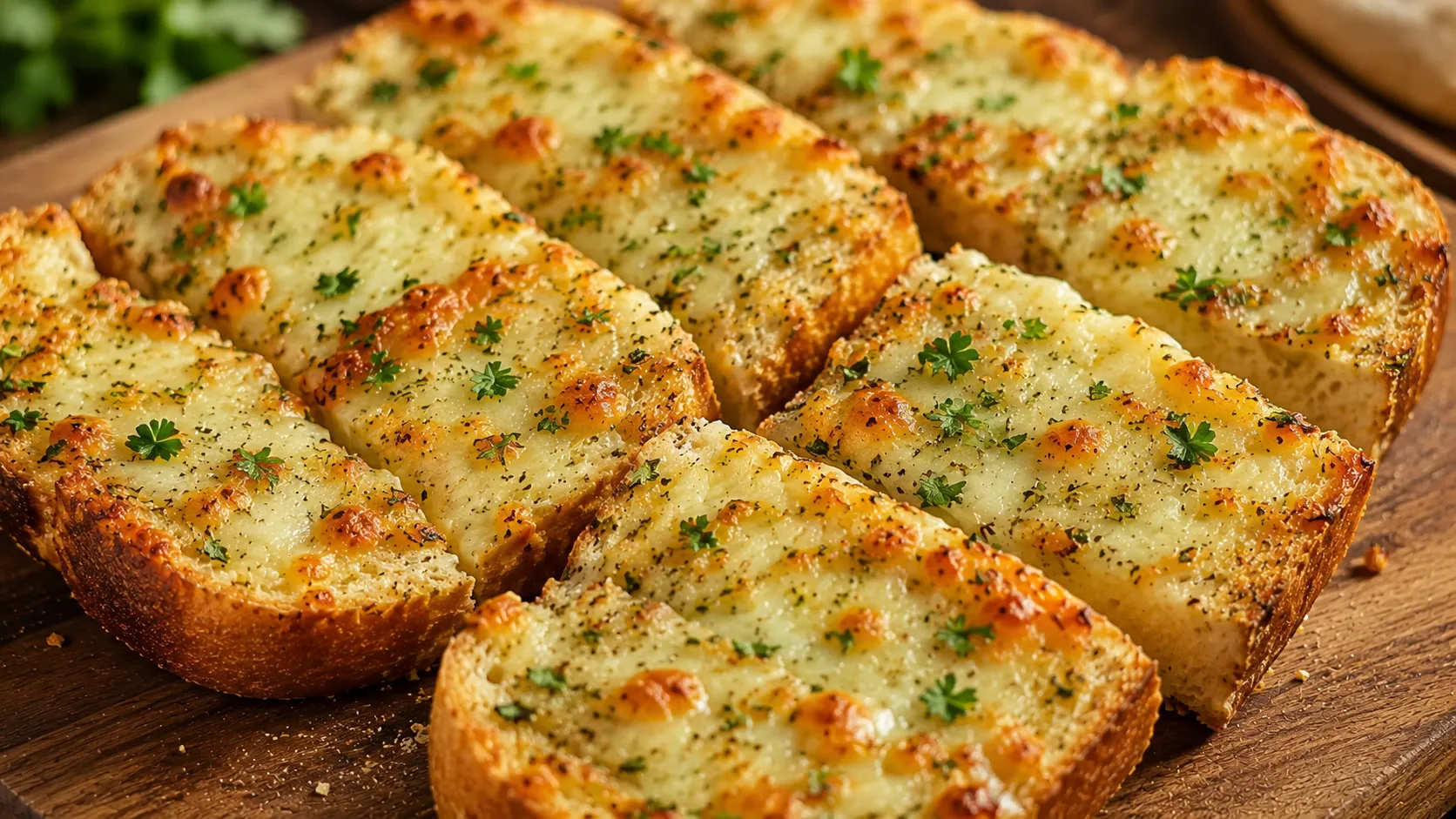 Easy Cheesy Garlic Bread in 4 Steps Easy Cheesy Garlic Bread in 4 Steps