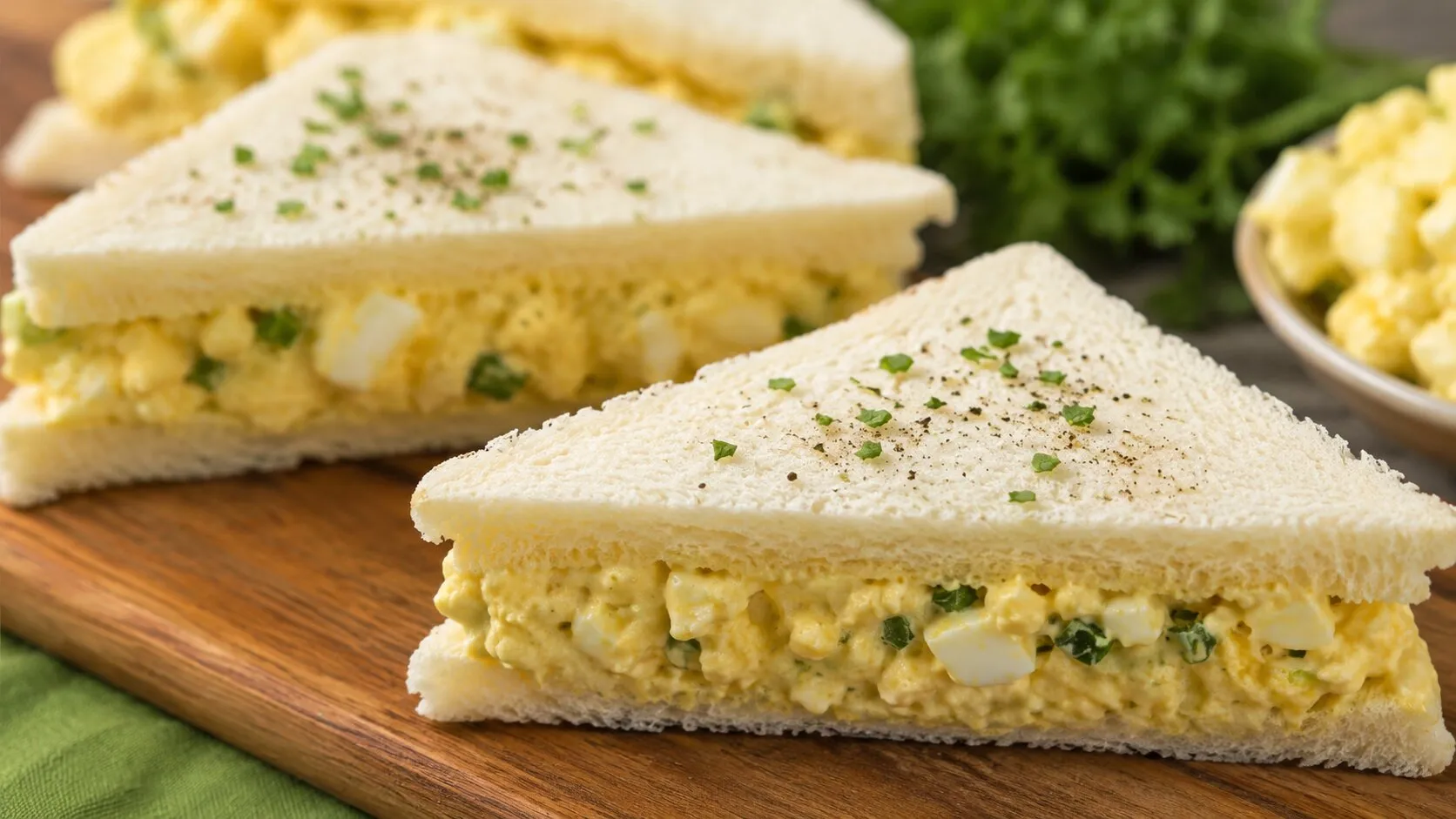 Easy & Creamy Egg Sandwich Easy & Creamy Egg Sandwich