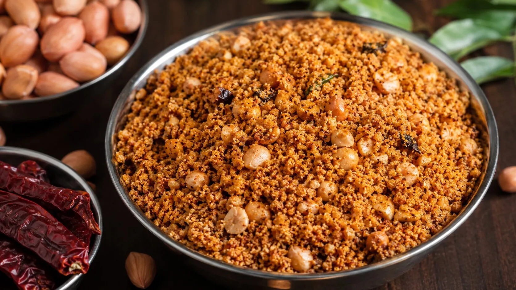 Easy Dry Peanut Chutney