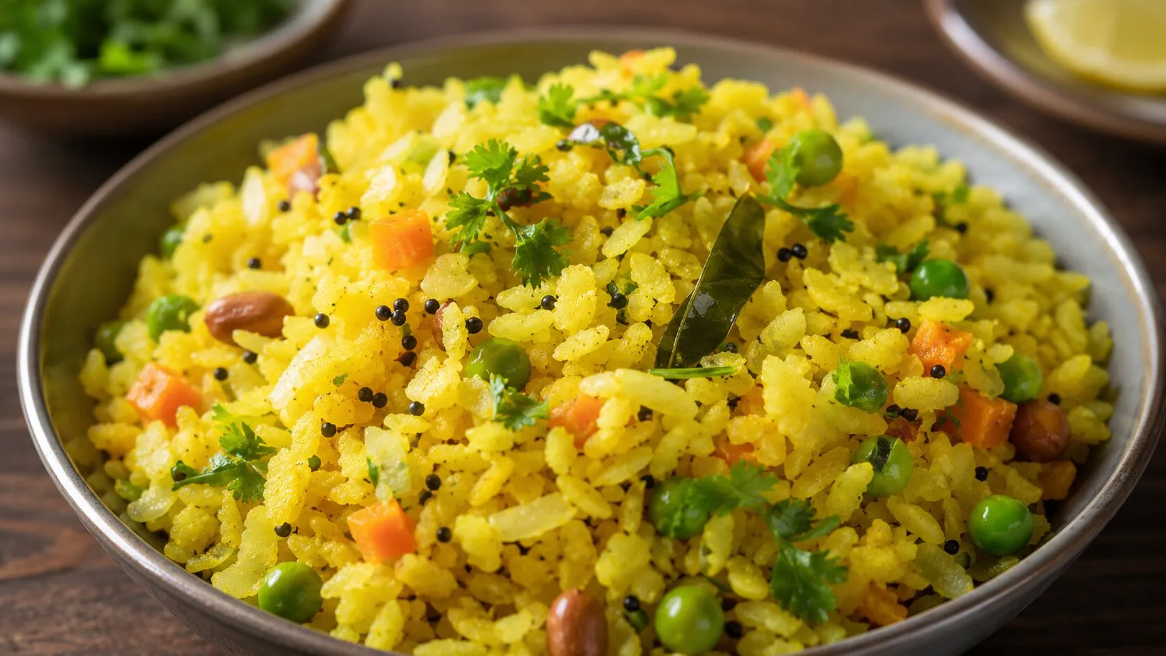 Easy & Healthy Vegetable Poha