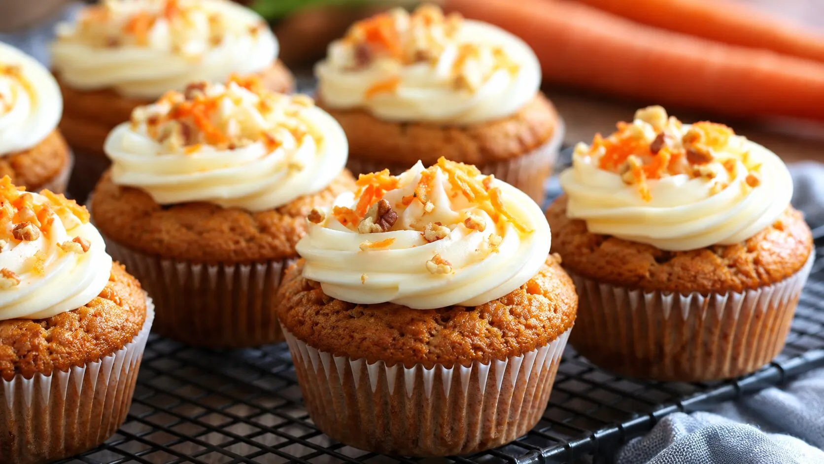 Easy Moist Carrot Cake Cupcakes Easy Moist Carrot Cake Cupcakes