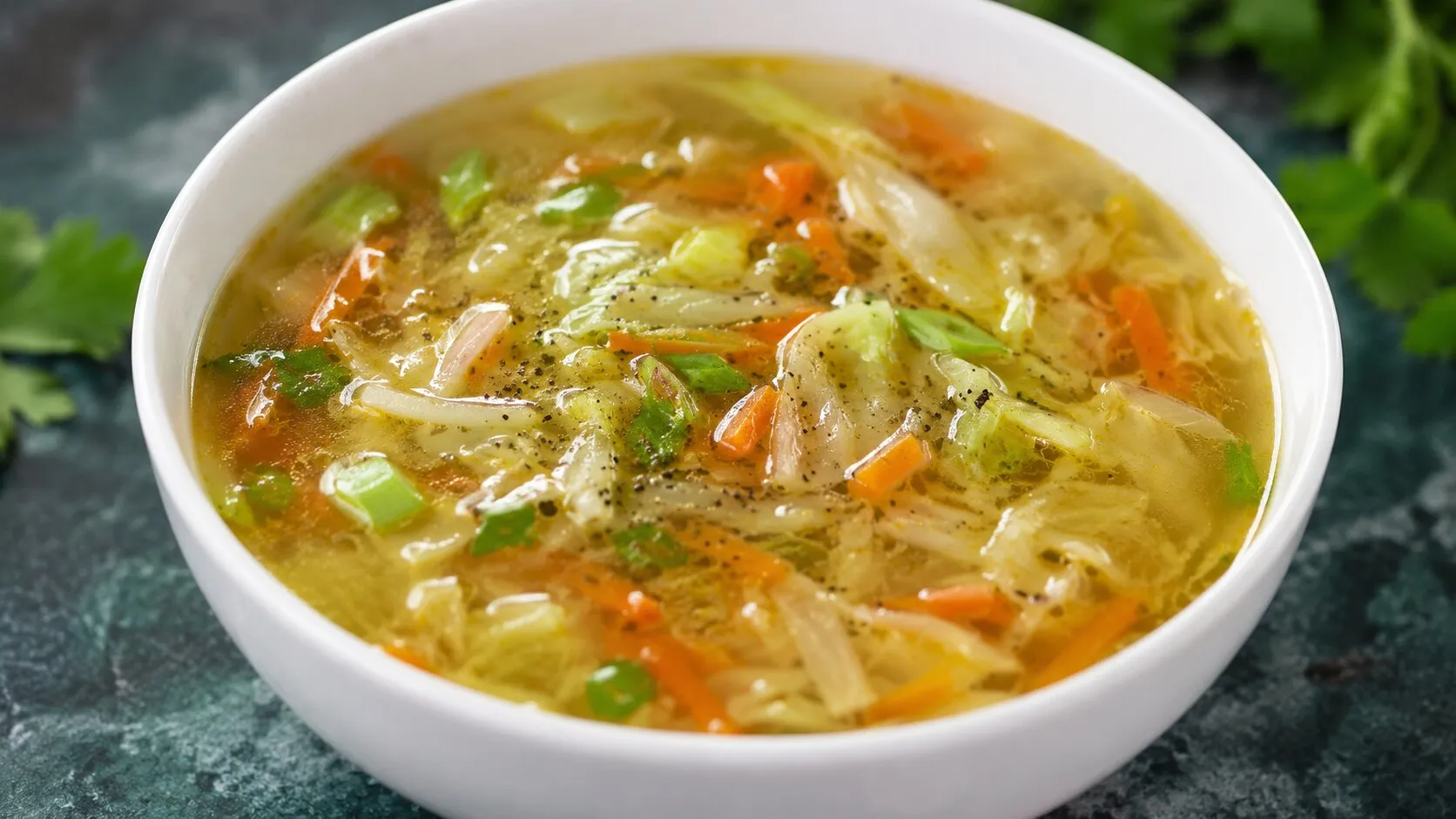 Easy Nourishing Vegetarian Cabbage Soup