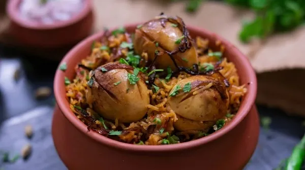 Easy Pressure Cooker Egg Biryani Easy Pressure Cooker Egg Biryani