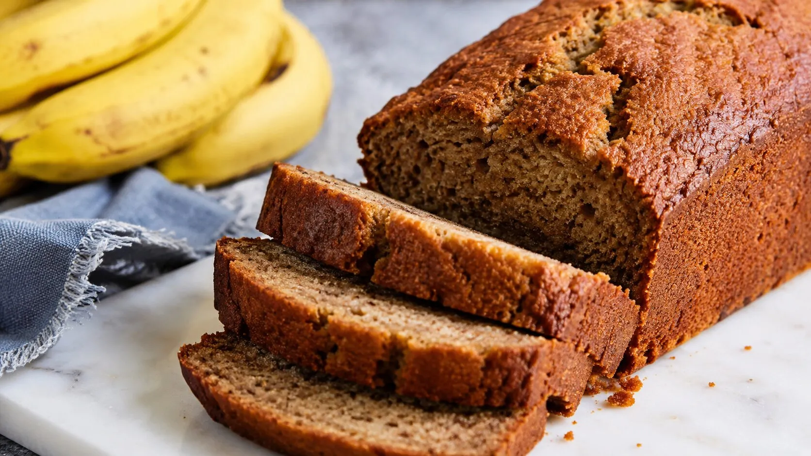 Eggless Banana Bread : No Oven Required