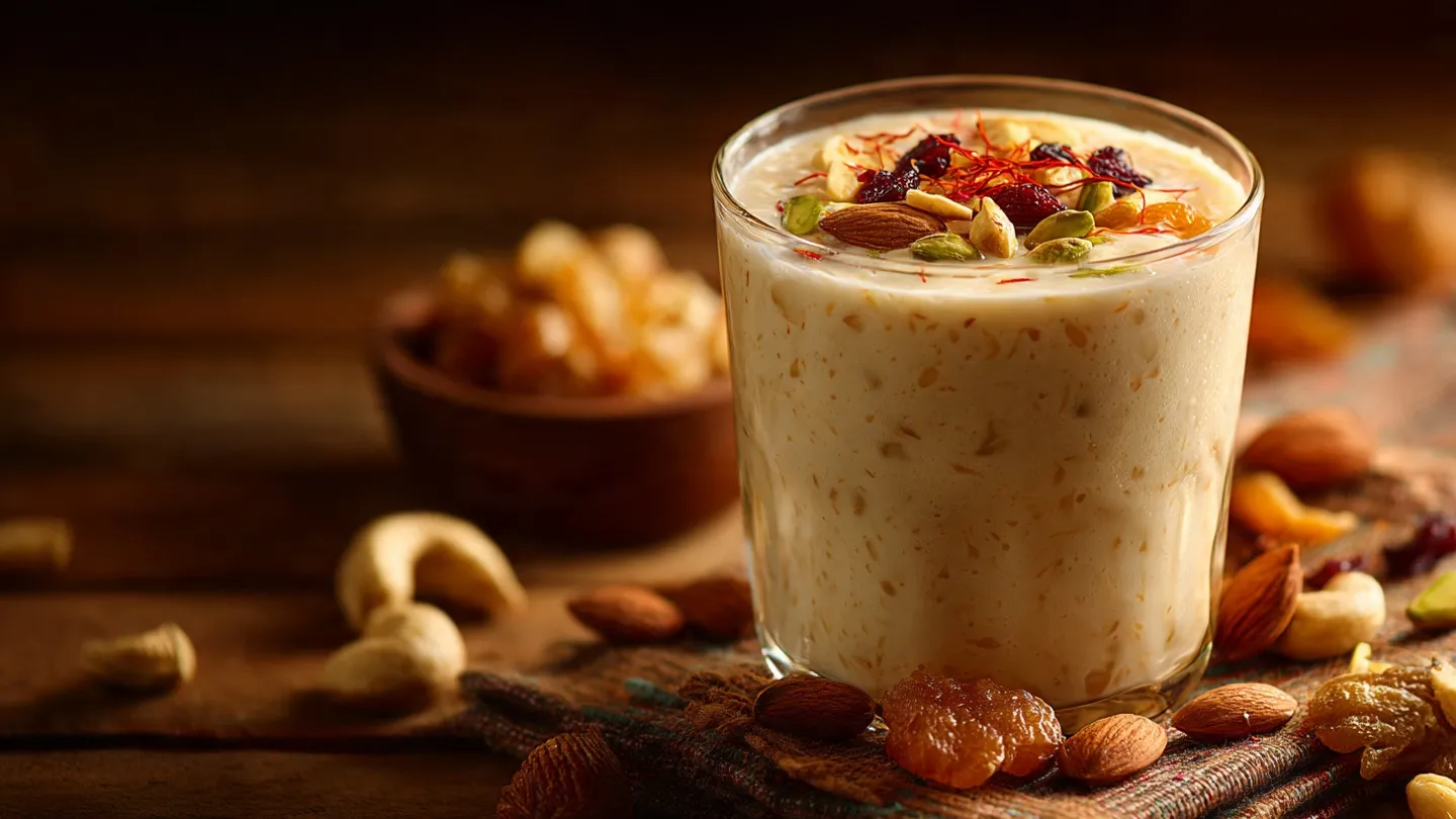 Energizing Dry Fruit Milkshake Energizing Dry Fruit Milkshake