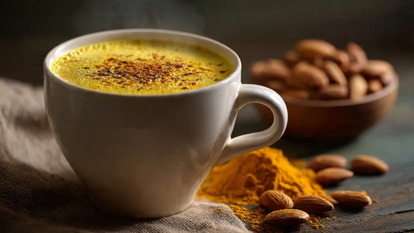 Healing Ayurvedic Golden Turmeric Milk Healing Ayurvedic Golden Turmeric Milk