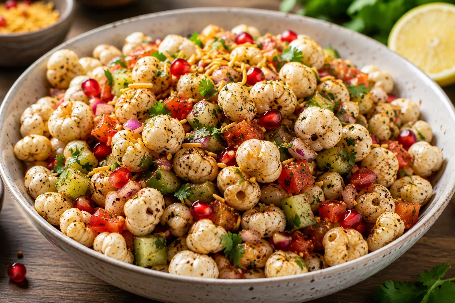 Healthy & Crispy Makhana Chaat Healthy & Crispy Makhana Chaat
