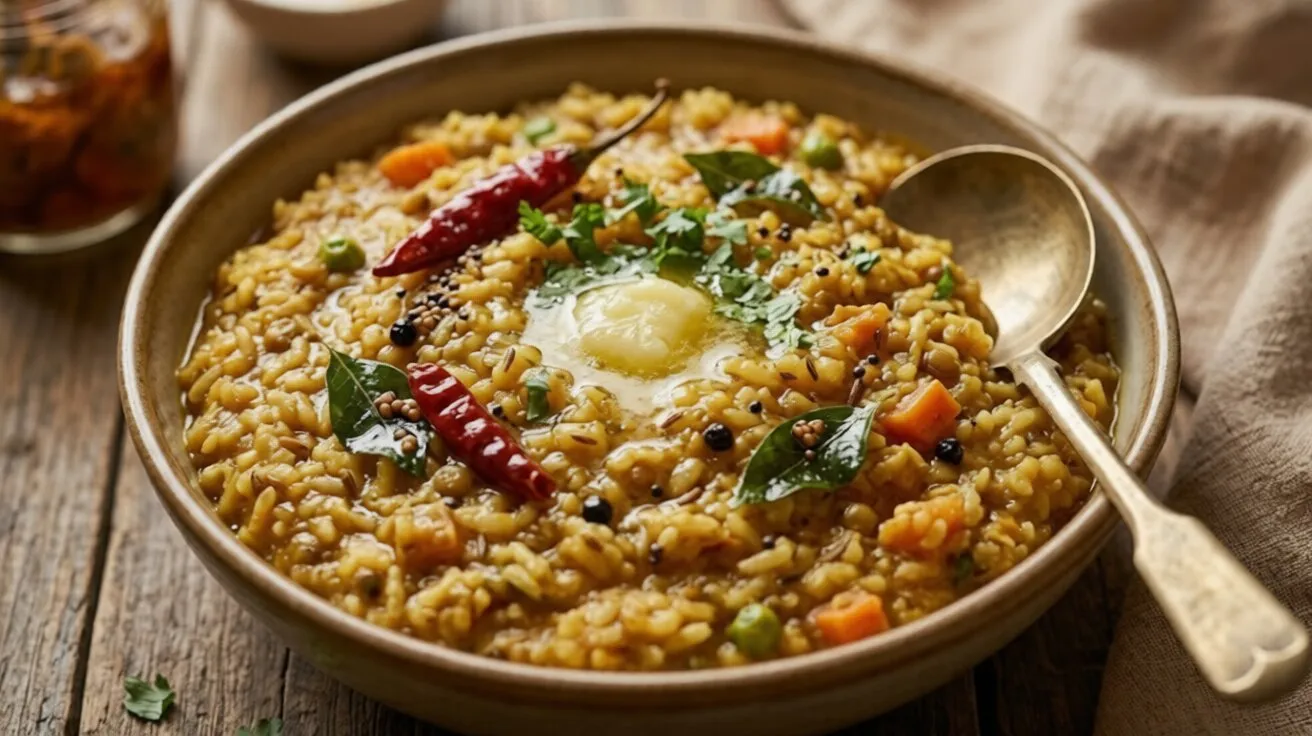 Healthy & Delicious Masala Vegetable Khichdi