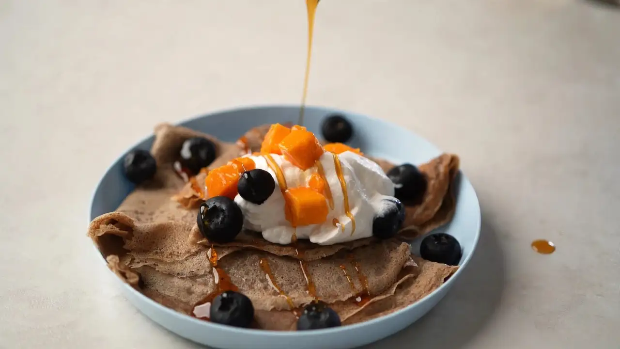 Healthy Finger Millet Breakfast Crepes Healthy Finger Millet Breakfast Crepes