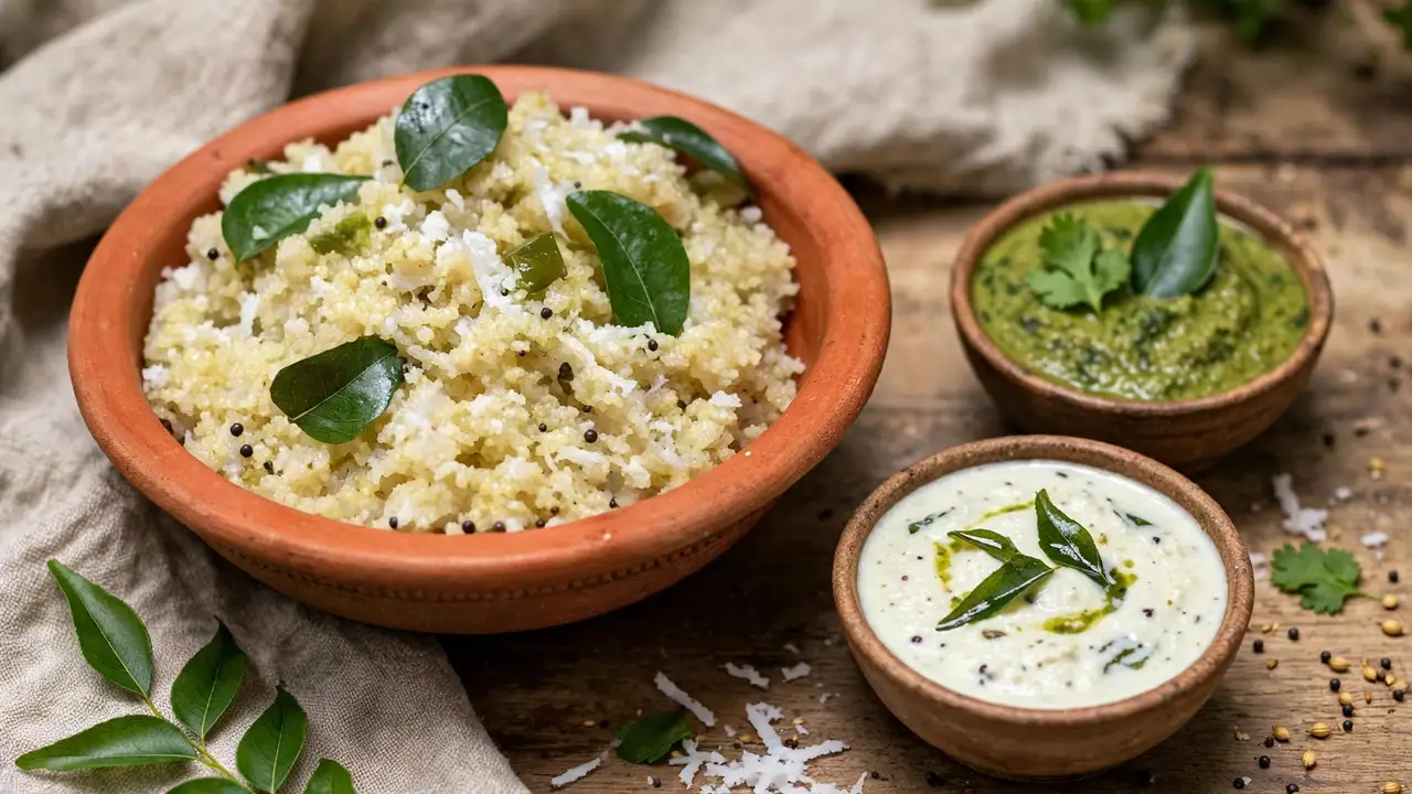 Healthy Little Millet Coconut Upma Healthy Little Millet Coconut Upma