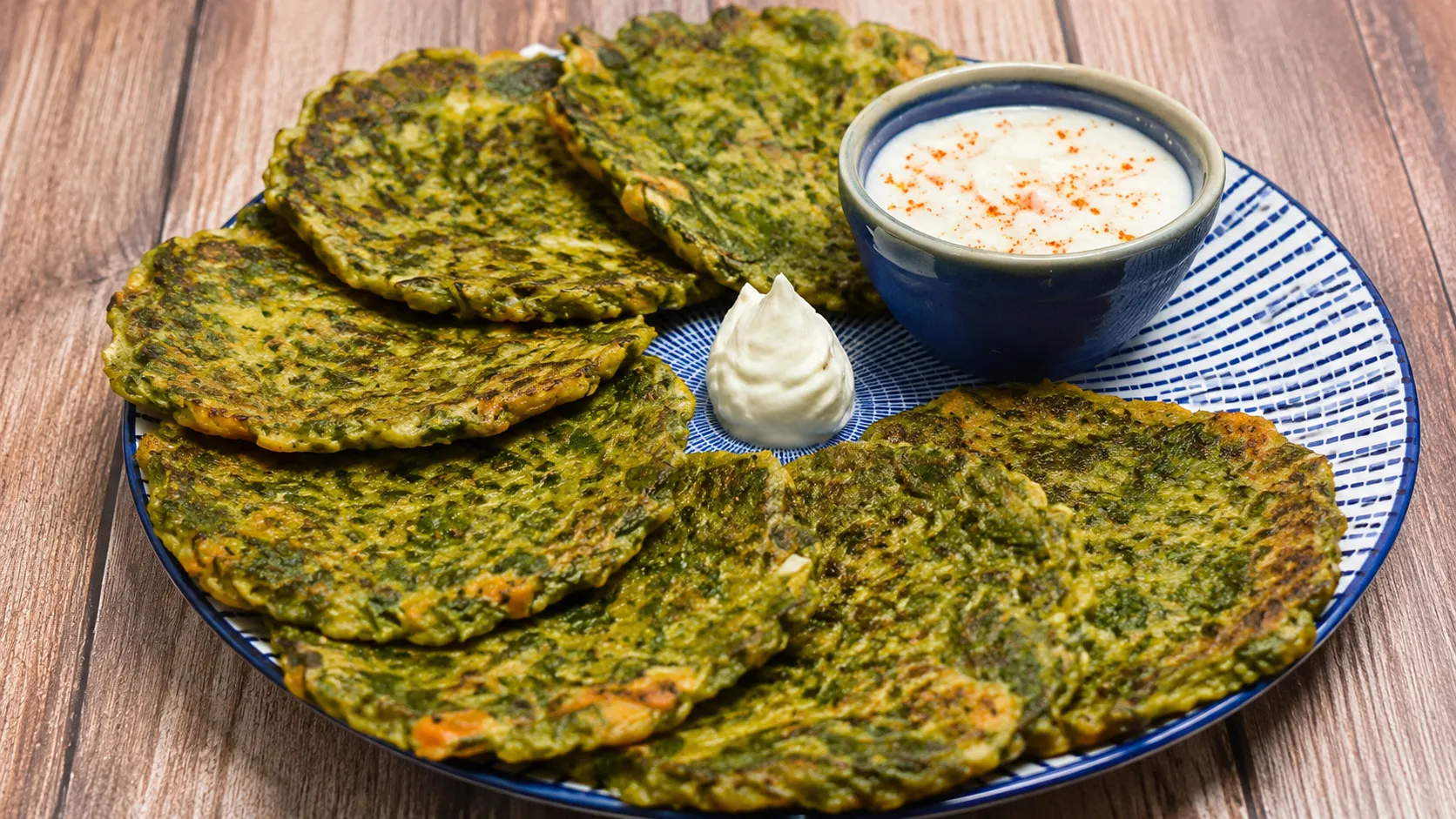 Healthy Palak Bajra Chilla