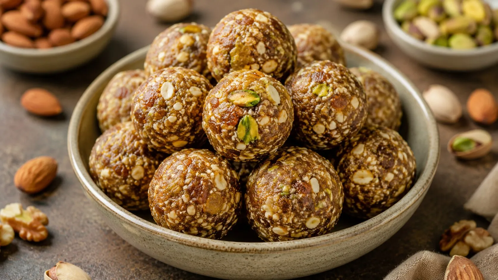 Healthy Sugar-Free Dry Fruit Ladoo
