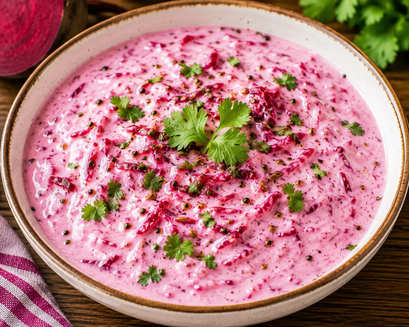 Healthy & Wholesome Beetroot Raita