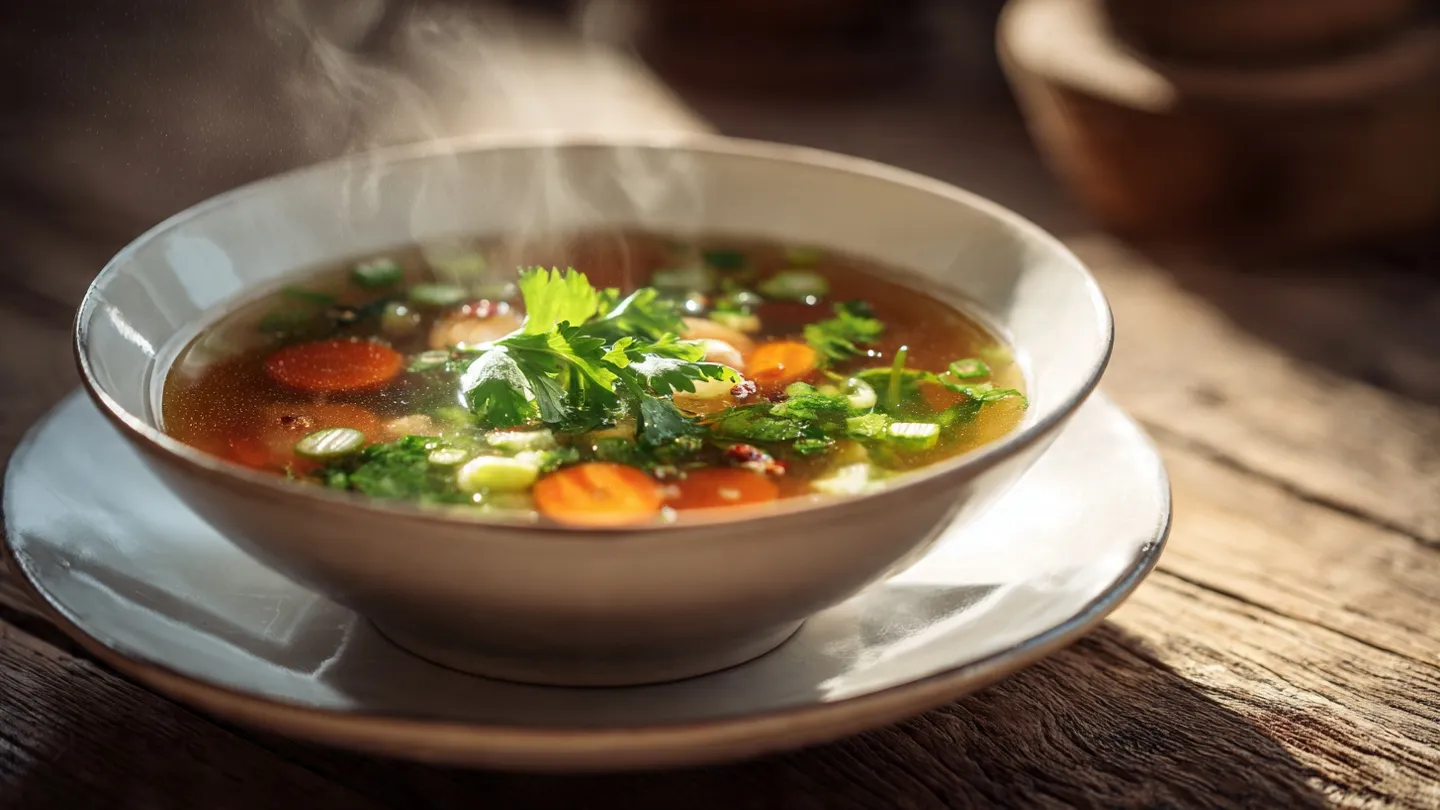 Hearty & Nutritious Veg Clear Soup