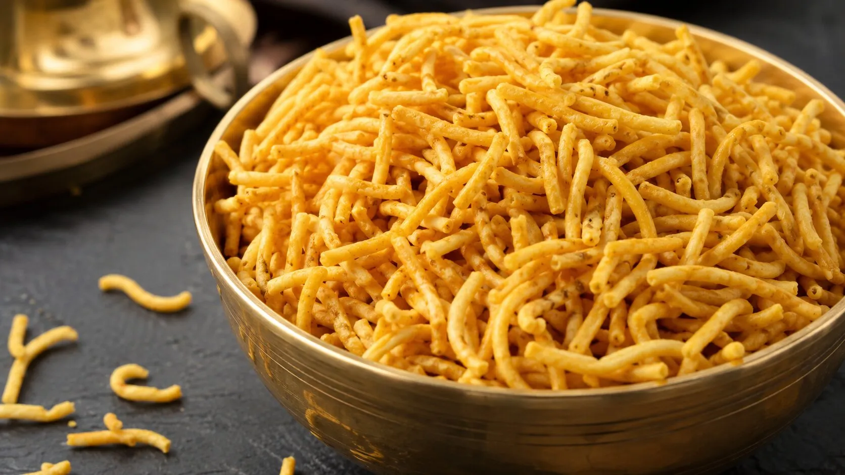 Homemade Besan Sev